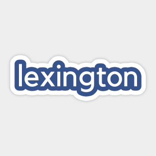 lexington Sticker